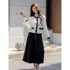 Mocana Women's Fashion Long Sleeve Top and Dress Set