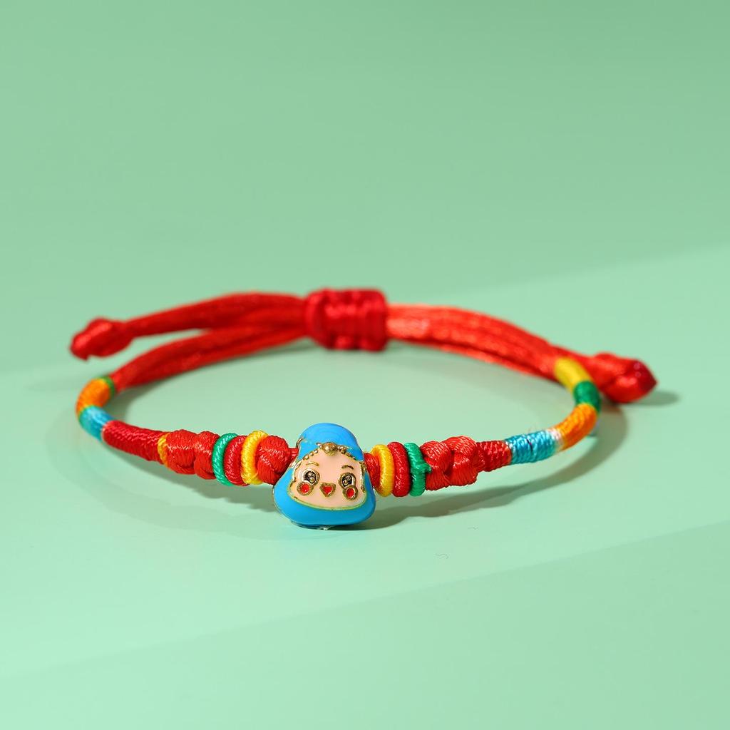 Zongbao Dragon Boat Festival Five-Color Handmade Bracelet – Children's & Adults' Handwoven Jewelry Gift