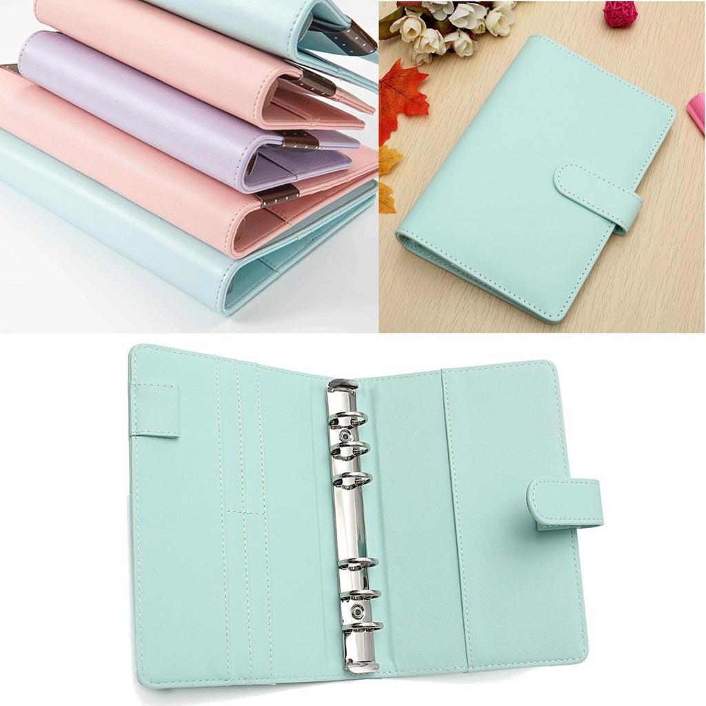Buy A6 7.5"x5.1" Loose Leaf Notebook Cover Weekly Monthly Planner Diary ...