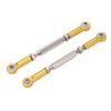 2Pcs Steering Rear Suspension Arm Tie Rod Steering Shaft Tie Rod for JLB 1Celsius10 Racing Truck
