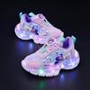 Children's Light-Up Princess Mesh Sneakers - Trendy Spring School Shoes