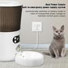 Hrănitor automat pentru animale de companie Dispozitiv de hrănire programabil cu temporizare Hrănitor inteligent pentru animale de companie Video/Activat WiFi