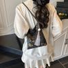 New Chinese Style Butterfly Embroidery Handbag Bag Women's New Trendy Fashion Niche Underarm Bag National Feng Shui Bucket Bag