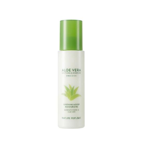 

NATURE REPUBLIC Успокаивающая и увлажняющая эмульсия с алоэ вера 80%