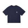 MLB Cashew Flower T Shirts Unisex Navy Blue Crew Neck Moderate Straight Fit 3ATS52023-50NYD