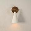 Wall Articulated Mid Century Modern Solid Antique Brass Sputnik Stilnovo light Fixture