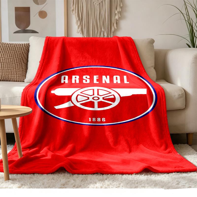 Arsenal Soft and comfortable flannel Suitable for sofas living rooms outdoor camping travel and also makes a great anniversary gift
