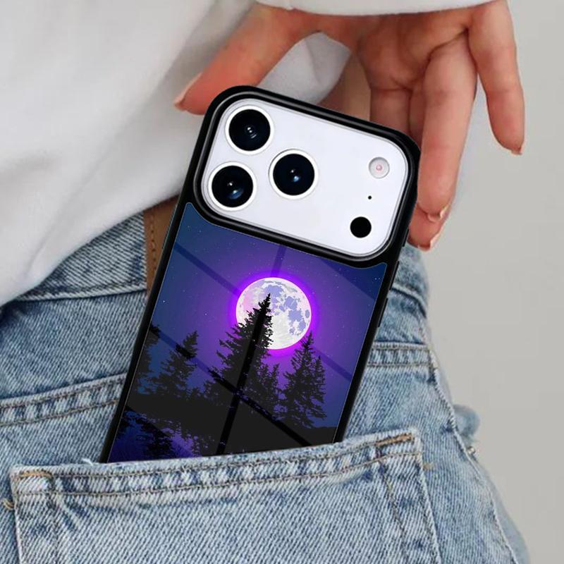 Star Space Moon Night soft Phone Case for iPhone 17ProMax 12 13 14 15 16e 17 Pro Max Plus Air Cover