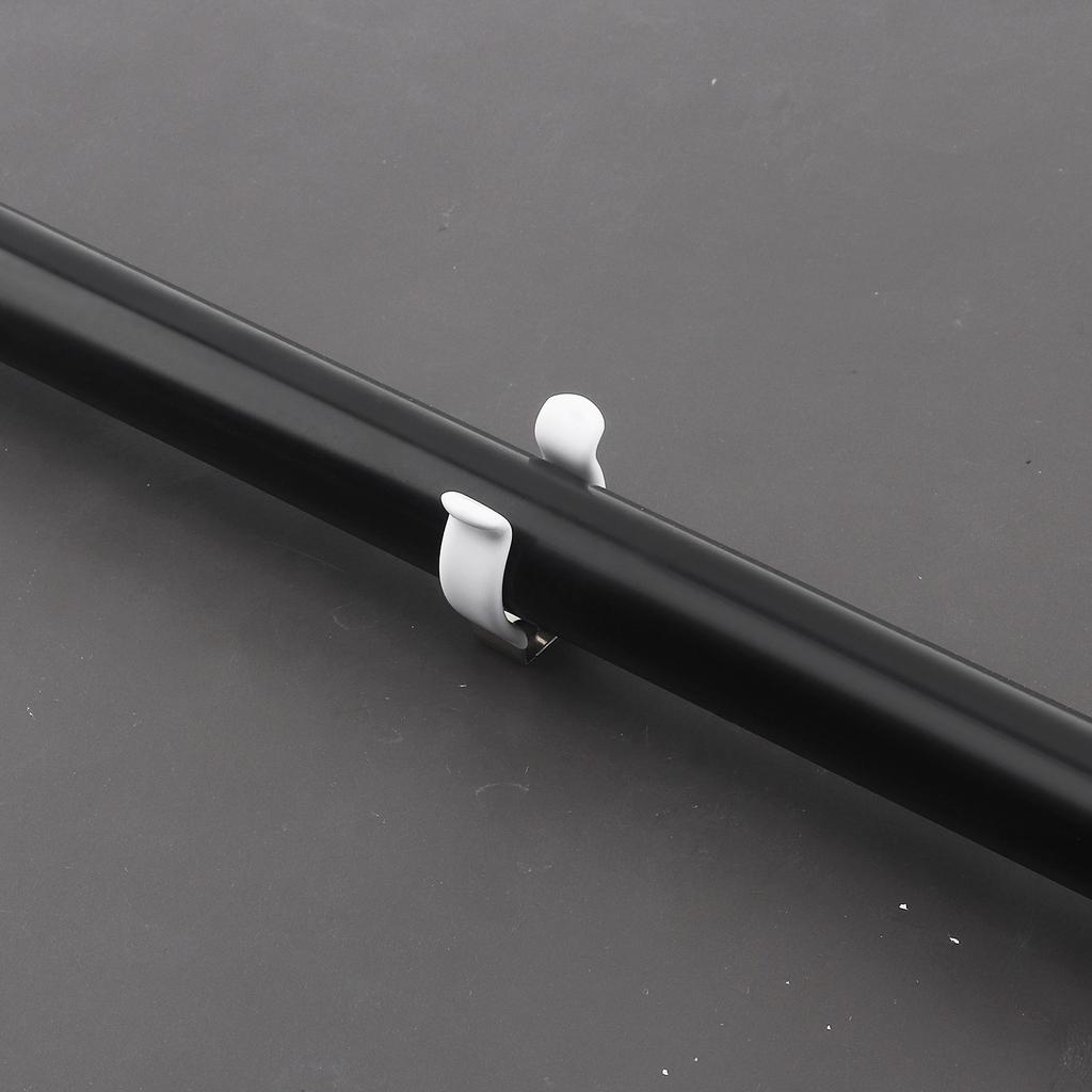 U Clips Holder Bracket T5 - T12 Type Prevent Sagging Plastic Dipped Clamps Lamp Support Lampholder for Fluorescent Tubes Mounting / LED Light Bulbs