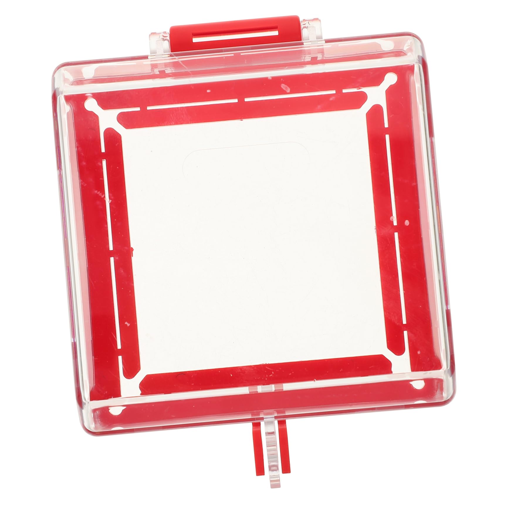 

POPETPOP White Push Button Switch Dust Cover, Protective Push Button Cover, Emergency Stop Push Button Cover, Push Button Protector, Red PC Resin