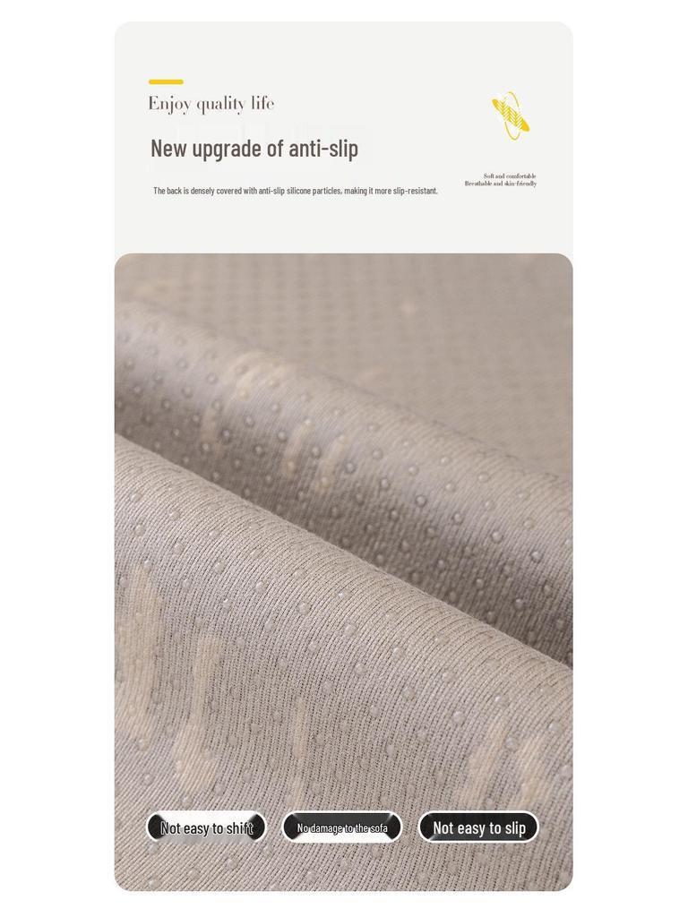 2025 High-End Non-Slip Universal Sofa Cushion for Three-Seater with Straight Backrest