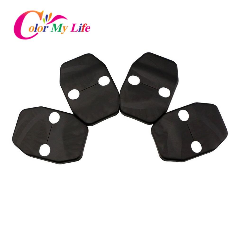 ABS Car Door Stopper Cover Door Lock Protection Covers for Jeep Compass 2017-2020 Renegade 2015-2020 Accessories