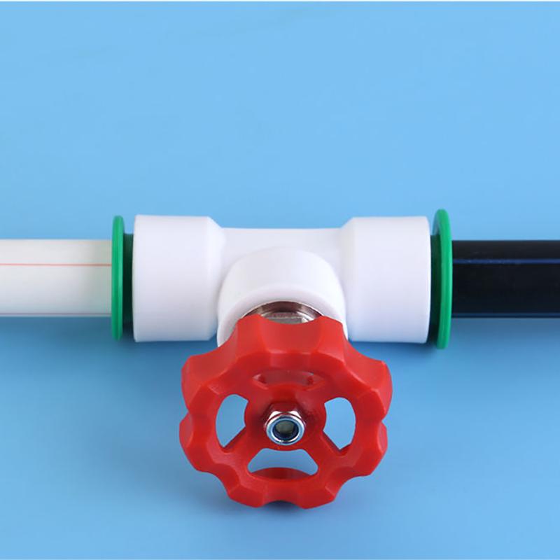 1pcs PVC Pipe No Soldering Required Ball Valves Water Irrigation System Drainage Tube Quick Valve Water Pipe Connector Fittings