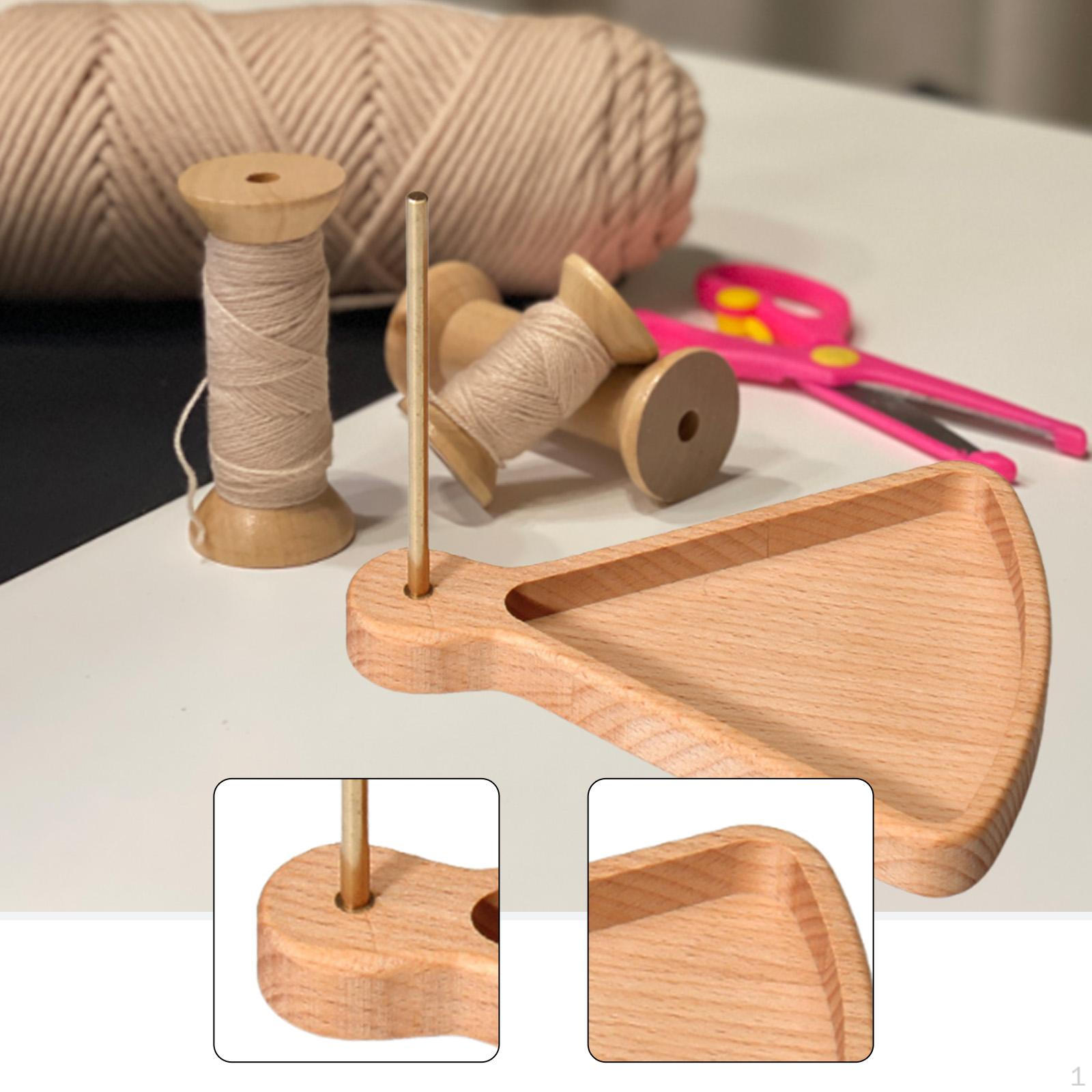 

Тримач ниток 2 в 1 Дерев яна таця для бісеру, Дошка для бісероплетіння Рамка для котушок Інструмент для виготовлення бісеру для ювелірних виробів Style A