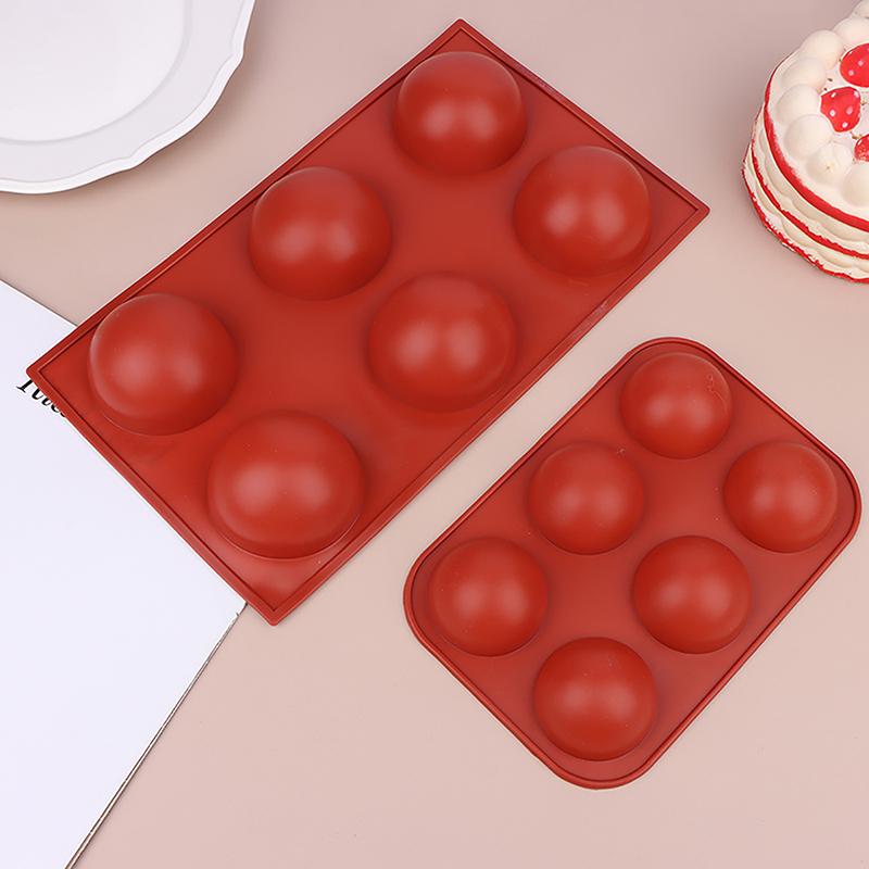 1PC Ball Round Half Sphere Silicone Molds For DIY Baking Pudding Mousse Chocolate Cake Mold Handmade Kitchen Accessories Tool