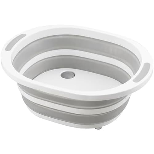 Tamahashi Days Foldable Dish Drainer with Bottom Container, 40 X 31.7 X 15.2 Cm, DS-09, with a Cutting Board and Dish Drying Rack