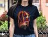 Watercolor Cavalier Dog Unisex Shirt S-2XL Black Navy Dark Heather
