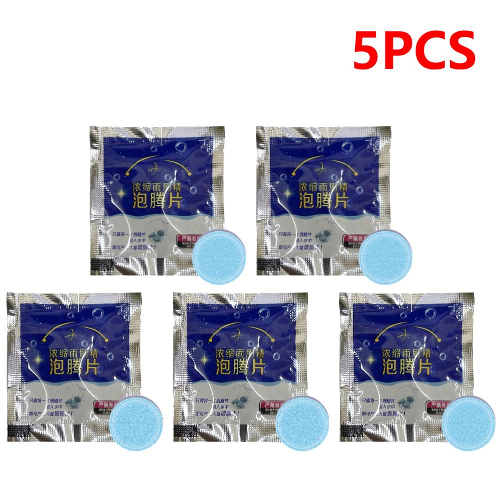1-20PCS Auto Washer Pellet Car Windscreen Cleaner Effervescent Tablet Wiper Glass Solid Cleaning Pellet Windshield Glass Cleaner