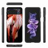 Flamingo Portrait Phone Case For Samsung Z Flip 6 7 5G Z Flip 5 Galaxy Z Flip 3 4 5G ZFlip Shockproof Hard Cover TPU PC Coque Ca
