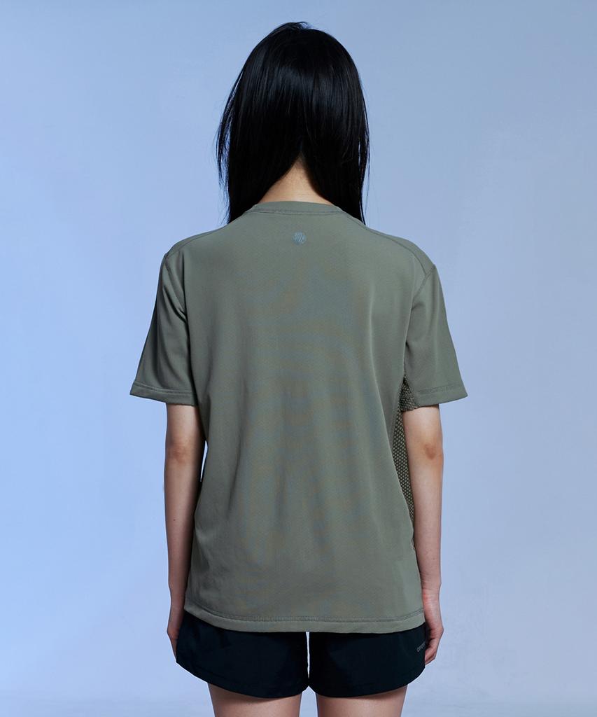OFFGRID Ventra Octa Short Sleeve T-Shirt - Khaki