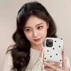 Elegant Retro Polka Dot Knot Headband for Women - Wide Edge Hair Accessory, 2025 Trendy Style.
