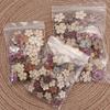 100PCS 2 Holes Flower Wooden Buttons Flat-back Sewing Button Clothing Button  Clothing Sewing