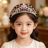 Rhinestone Queen Princess Crowns Birthday Crown Bride's Crown  Hair Accessories