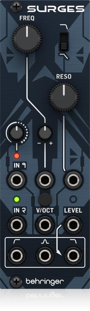 Behringer surges - analogowy filtr multimodalny eurorack