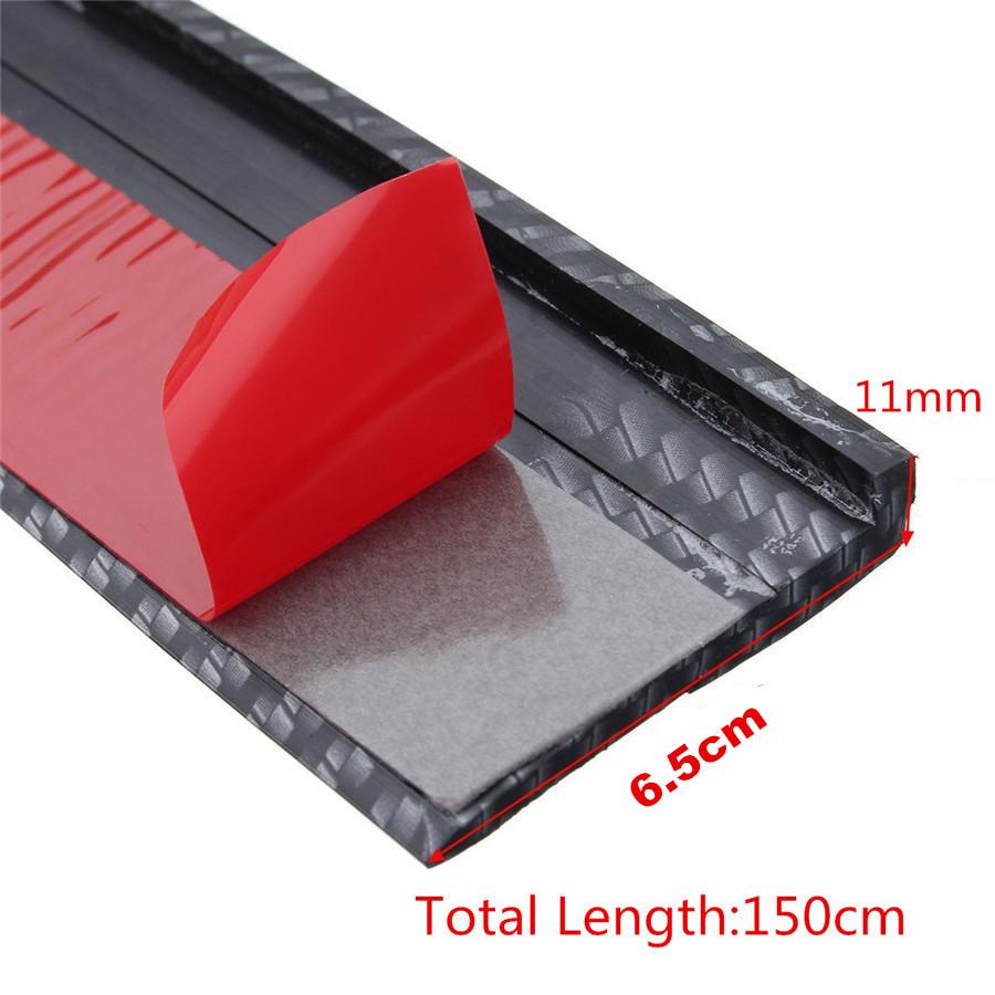 2.5" Wide Car Wheel Fender Flares Strip Rubber Trim Protector Universal 2x 59"