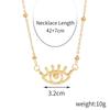 Collier pour Femmes Pendentif Collier Multicouche Collier INS Beau Collier Élégant pour Elle