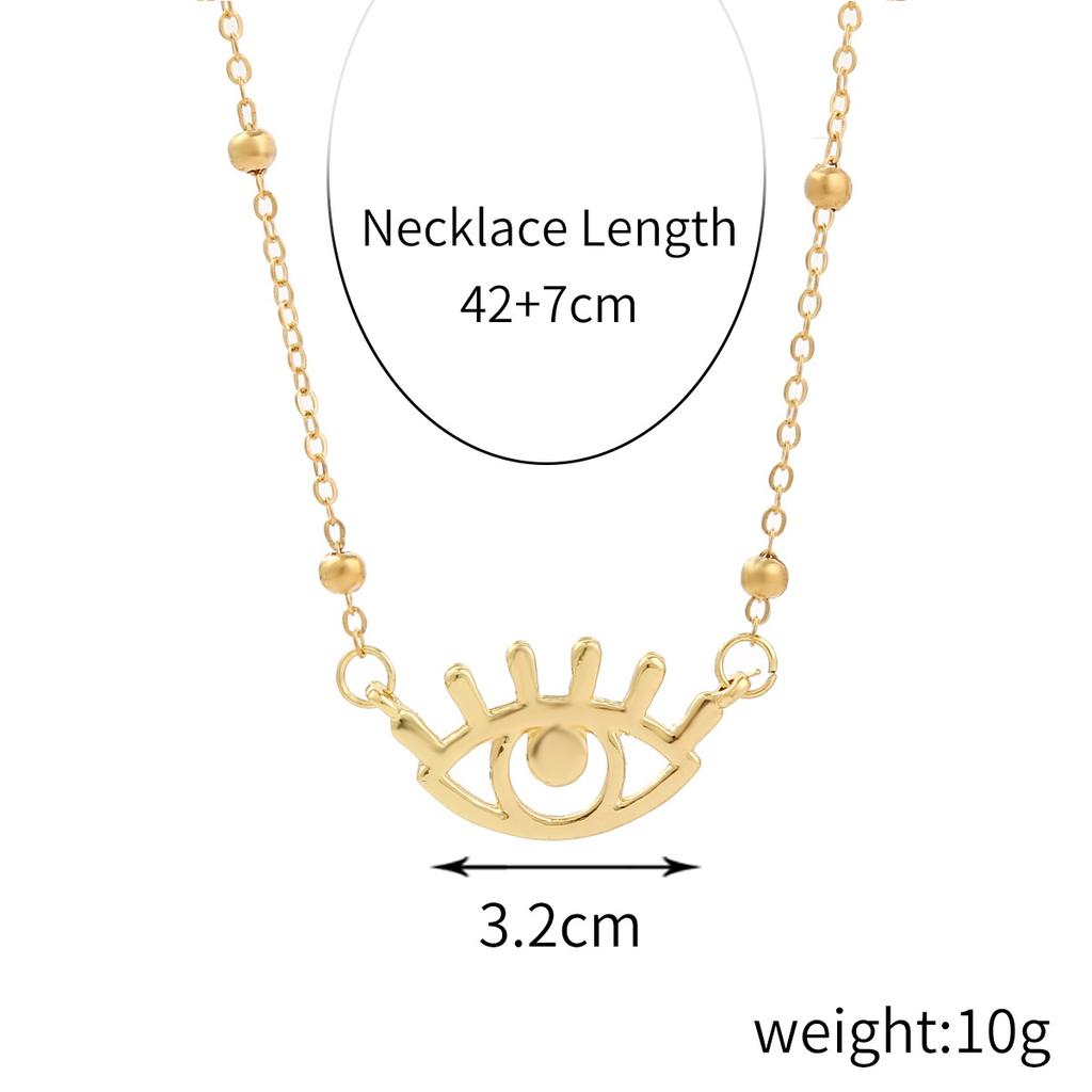 Collier pour Femmes Pendentif Collier Multicouche Collier INS Beau Collier Élégant pour Elle