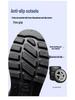 Men's Waterproof High-Top PVC Rubber Boots: Mid-Calf Rain & Construction Labor Protection Shoes