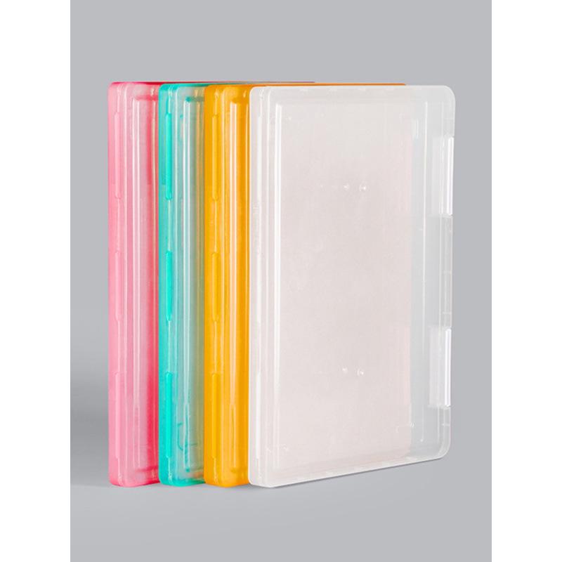 Transparent Desktop Document and Receipt Organizer Box