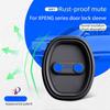 4pcs Silicone Car Door Lock Buckle Protection Cover for XPENG P7/P5/G9/P7i Anti-Collision Shock Absorbing Pad Car Accessories