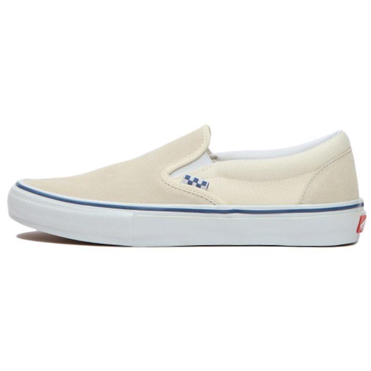 Slip-On Skate Vans 'Checkerboard - Off White' VN0A5FCAOFW