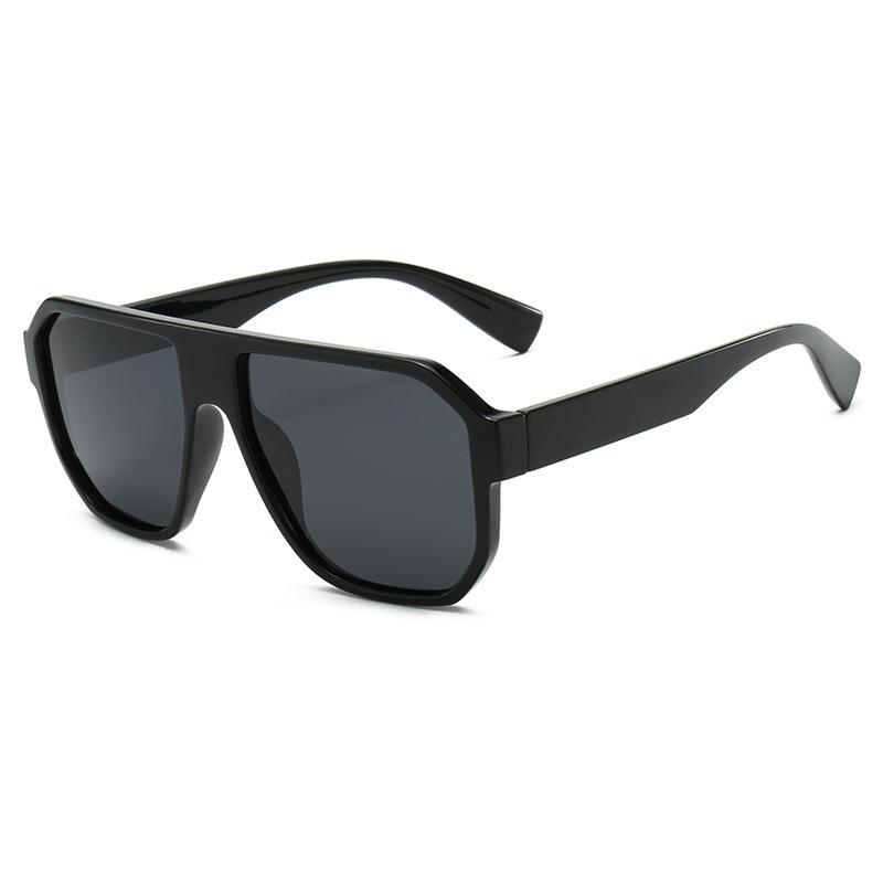 

2025 Cross-Border European & American Stylish Versatile PC Sunglasses 9060 55-21-139