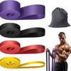 GPPNKC Indoor Fitness Resistance Bands Set with Door Anchor for Pull-Up Assistance