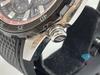 Casio EDIFICE Солнечные часы Черная нержавеющая сталь Смола Резиновый браслет Аналоговые Кварцевые ht6319 Радиоуправляемые Мужские EQW-T670