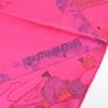 [USED]HERMES Carre 90 Silk Pawn Scarf, "Hermes Craftsmen," Dip-dyed, Pink, 100% [Ioki Shop]