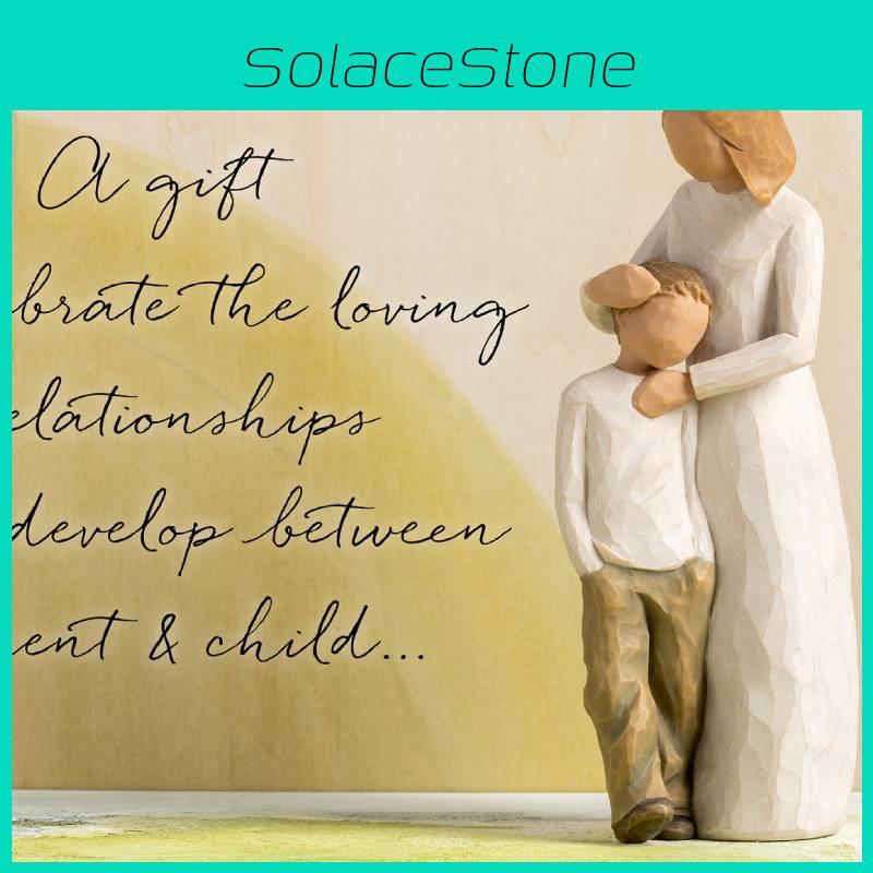 Son And Mother Creative Gifts Festival Gifts Resin Ornament Craftsmanship Decor