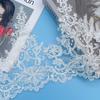 50Yard Car Bone Embroidery Lace, Wedding Dress Veil Skirt Lace Accessories, Width 26Cm