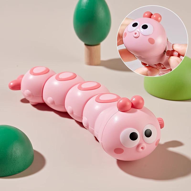 Children s Educational Wind-up Crawling Caterpillar Toy