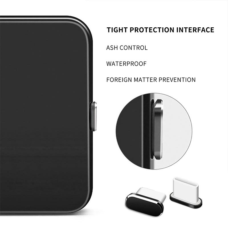 5 bucăți dopuri de praf din silicon de tip C capac de protecție pentru portul de încărcare pentru iphone 15 Pro Max 15 Plus Samsung Xiaomi Anti-Pruf Plu