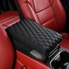 Microfiber Leather Center Console Cover Pad Universal Comfortable Armrest Pillow Memory Foam Multifunctional Arm Rest Cover