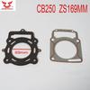 Zongshen CB250 luftwassergekühlter Motor Dichtung loncin LC169fmm LC165FMM kayo Dirtbike ATV Quad 69mm 65,5mm 70mm