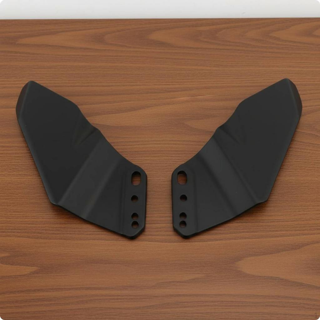 Motorcycle Airfoil Fairing Contoured s Geometric Carbon Fiber