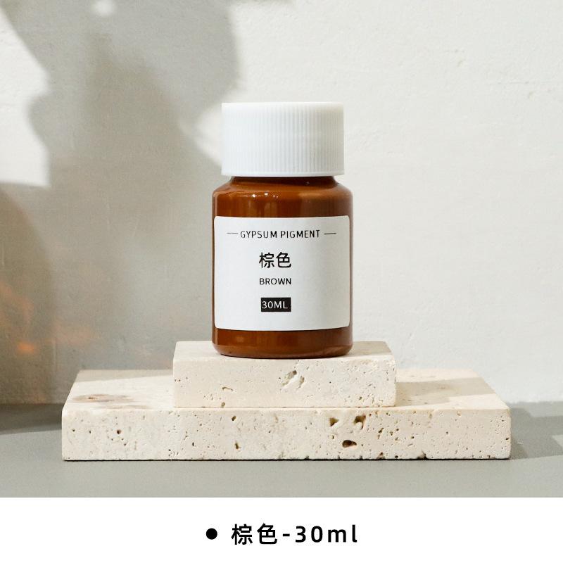 30ml Gipsfarbe Stabile Farbe Nicht leicht verblassend für DIY Handwerksproduktion Duftstein Wanddekoration