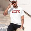 Nofx 2026 Nuova Moda Pesante Popolare Stampa Retrò Divertente Girocollo T-shirt Per Comfort Quotidiano