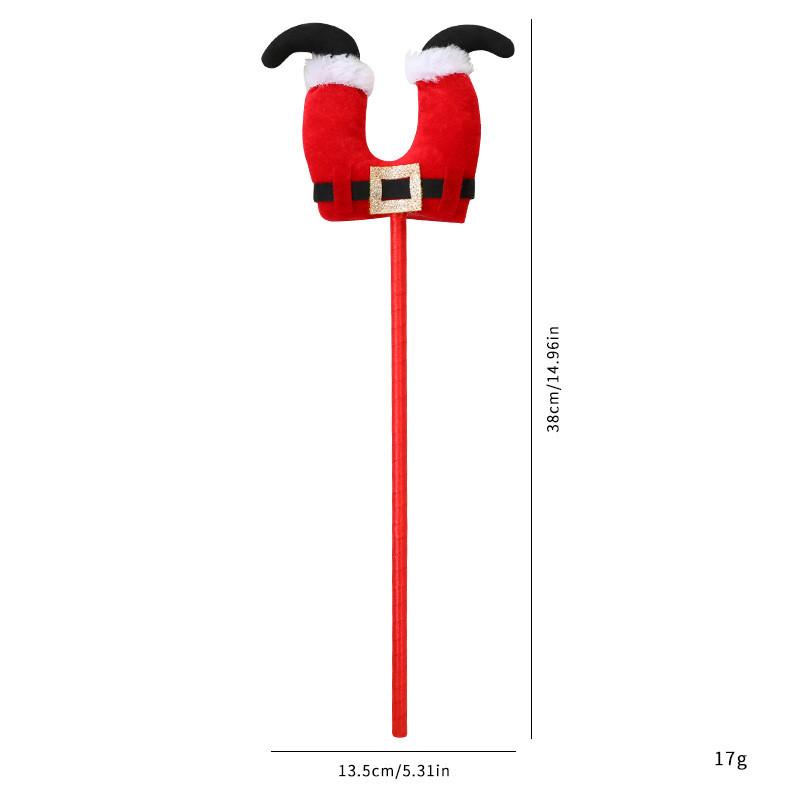 Christmas Elf Leg Decor With Fabric Material For Holiday Tree Ornaments