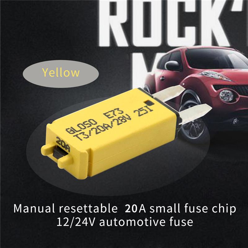 resettable fuse 14 Vdc 5A 7.5A 10A 15A 20A 25A 30A mini ATM disyuntor fusible auto reajuste del carro del barco marina